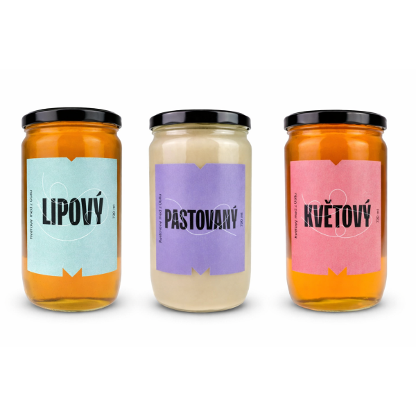 Výhodné balení - 3x Med 1kg