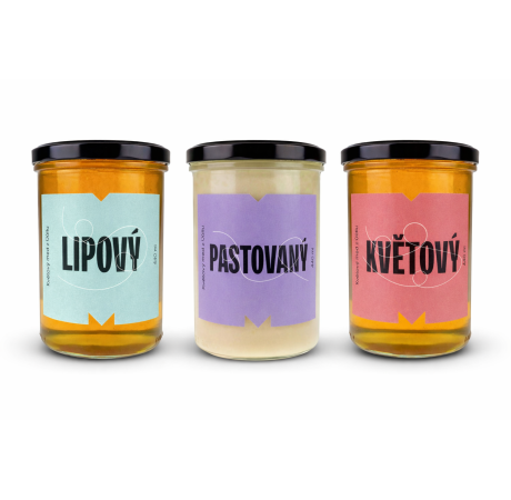 Výhodné balení- 3x Med 0,6kg