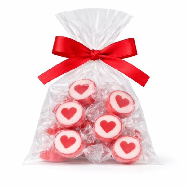 Karamelky desénové LOVE CANDIES s ovocnou příchutí