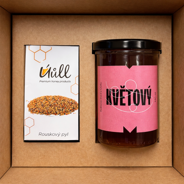 Dárkový balíček - Med a Rouskový pyl