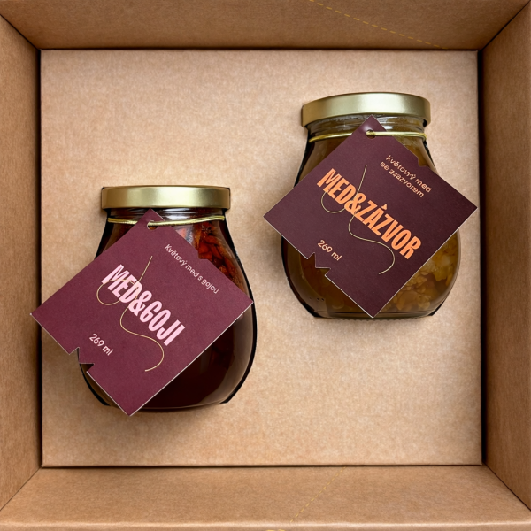 Dárkový balíček - Med & goja a Med & zázvor